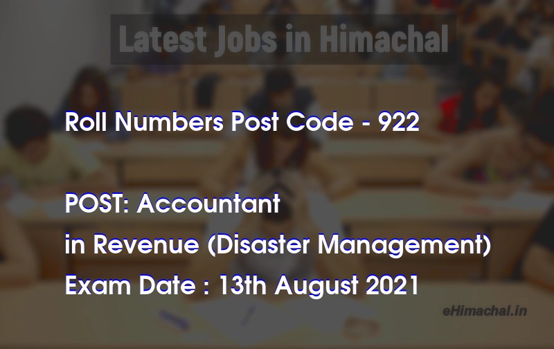 roll-numbers-hpsssb-post-code-922-for-the-post-of-accountant-notified